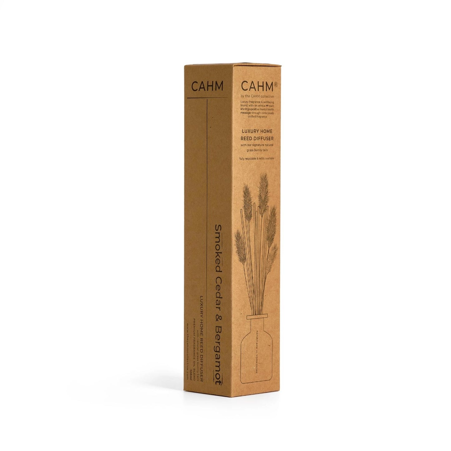 CAHM Smoked Cedar & Bergamot Black Reed Diffuser
