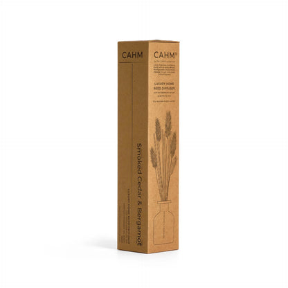 CAHM Smoked Cedar & Bergamot Black Reed Diffuser