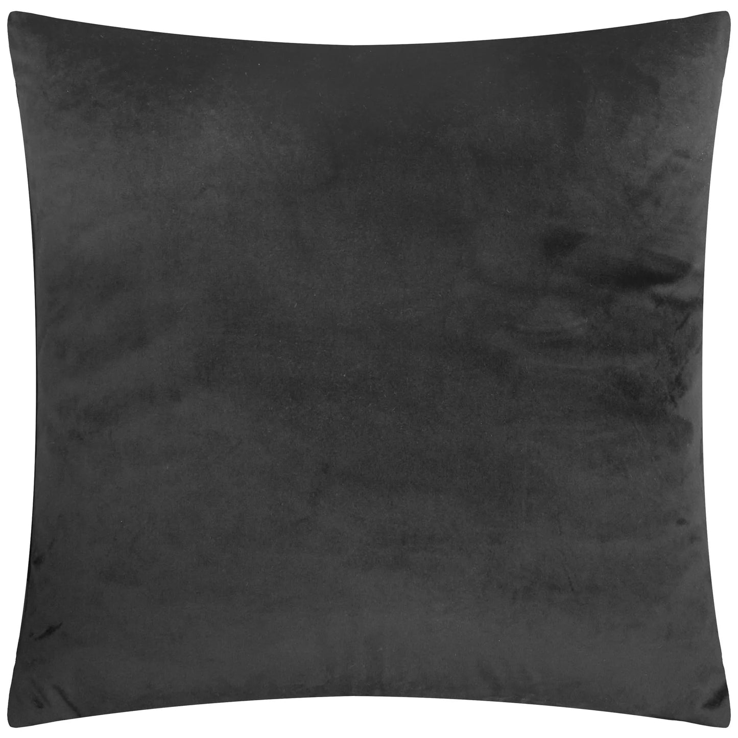 Spooky Season Velvet Halloween Cushion - Black & White