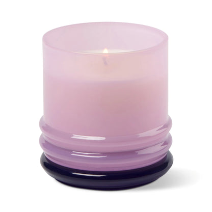 Stack Glass Candle Lavender and Dark Purple - Violet Vanilla