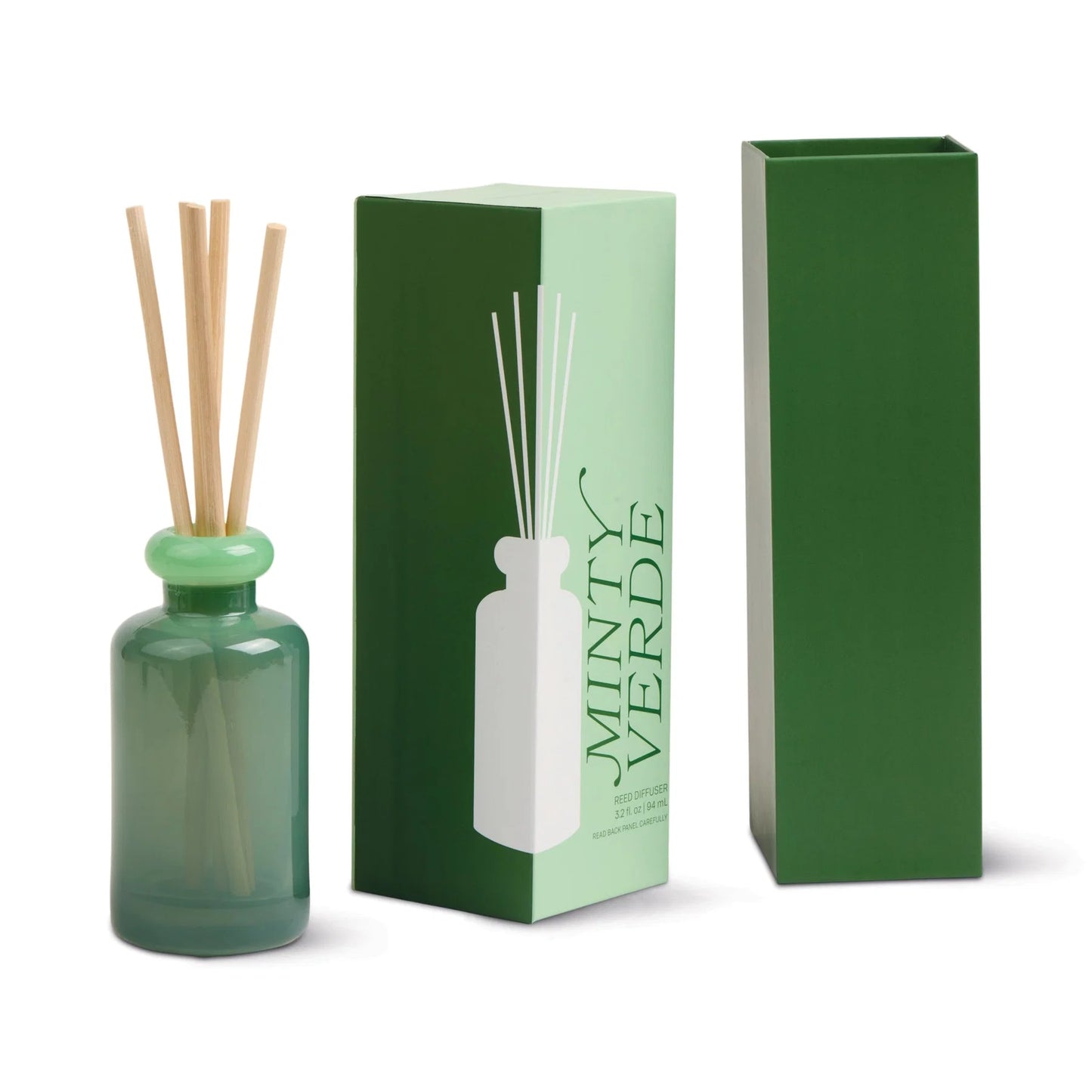Stack Glass Diffuser Dark Green and Bright Green - Minty Verde