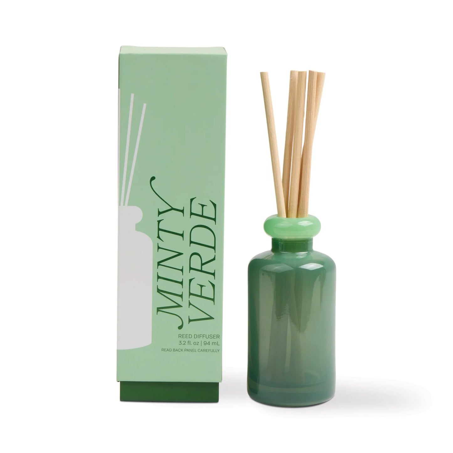 Stack Glass Diffuser Dark Green and Bright Green - Minty Verde