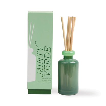 Stack Glass Diffuser Dark Green and Bright Green - Minty Verde