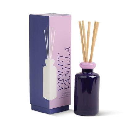 Stack Glass Diffuser Purple and Lavender - Violet Vanilla