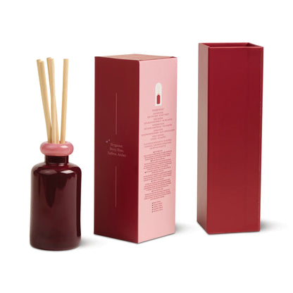 Stack Glass Diffuser Red and Pink - Saffron Rose