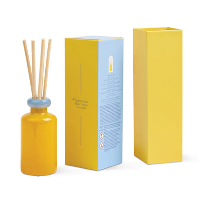 Stack Glass Diffuser Yellow and Blue - Zesty Lemon