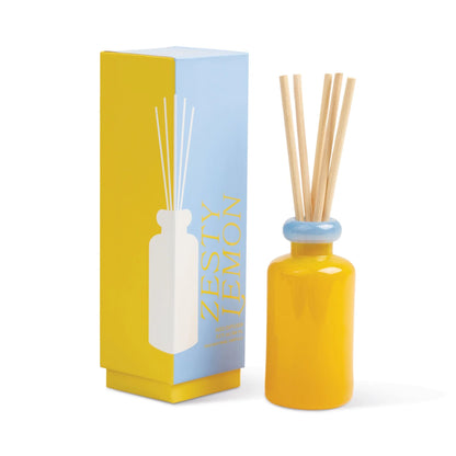 Stack Glass Diffuser Yellow and Blue - Zesty Lemon