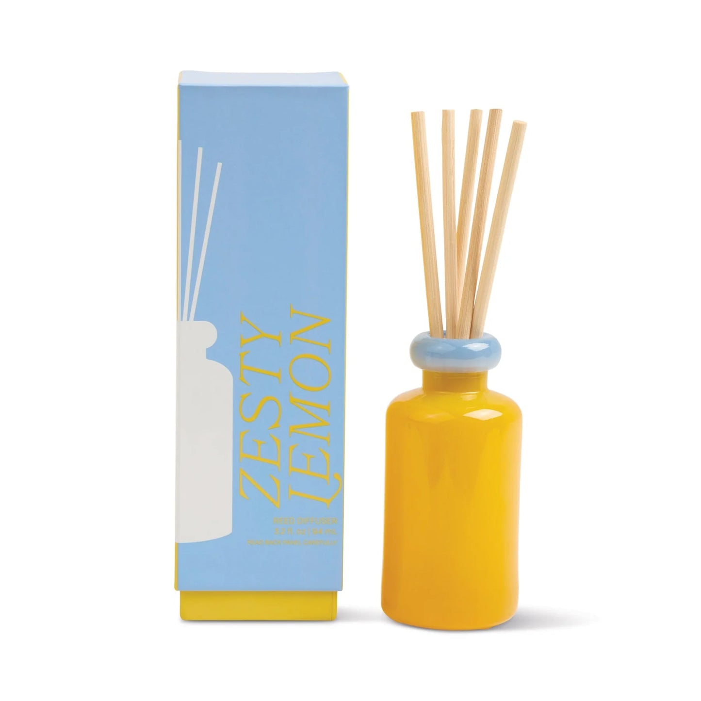 Stack Glass Diffuser Yellow and Blue - Zesty Lemon
