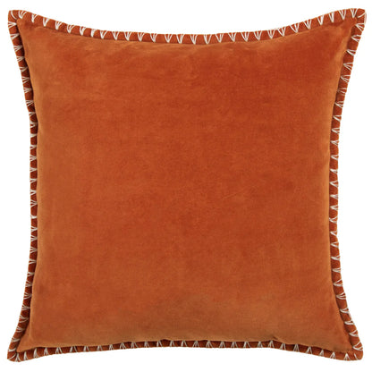 Voyage Maison Stitch Embroidered Feather Cushion - Sunset