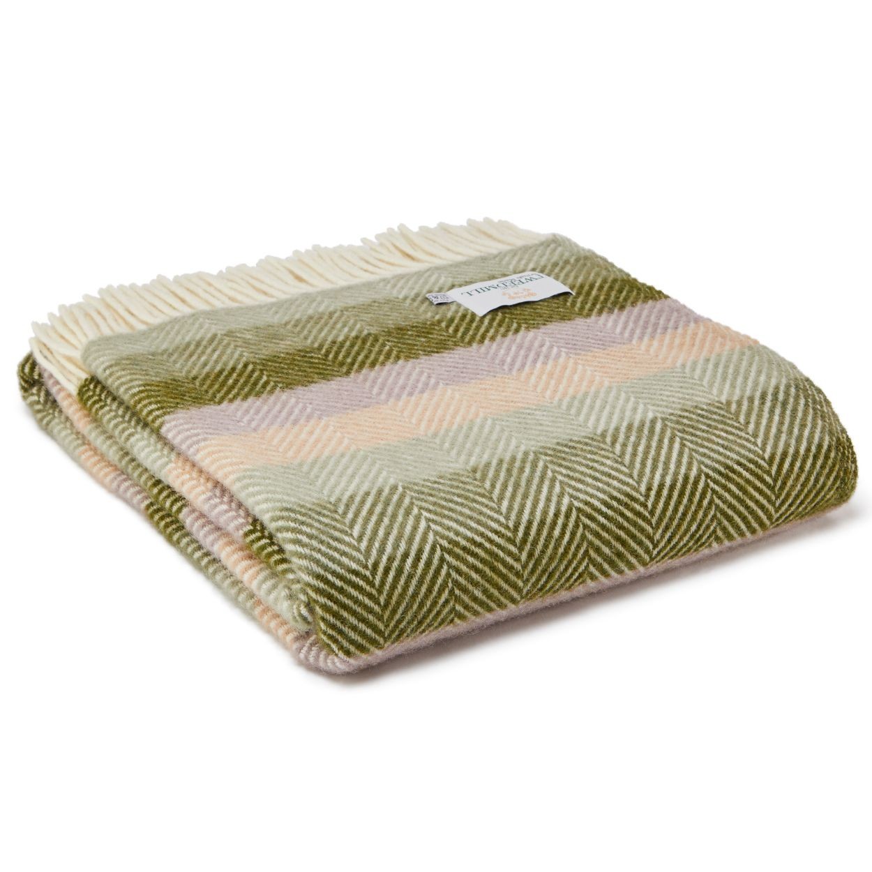 Tweedmill Botanical Stripe Throw