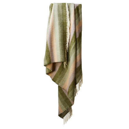 Tweedmill Botanical Stripe Throw