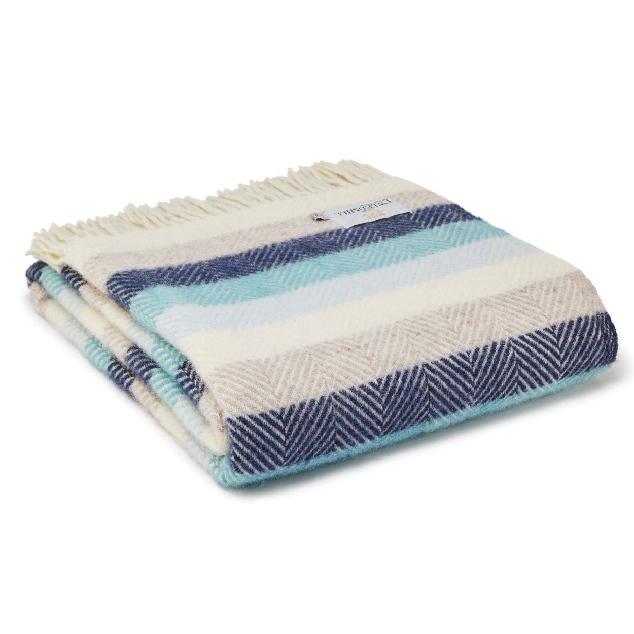 Tweedmill Seashore Stripe Throw