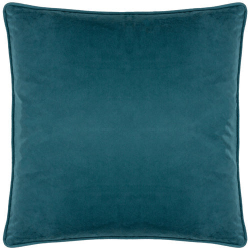 Teal House of Bloom Poppy Cushion