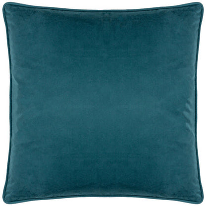 Teal House of Bloom Poppy Cushion