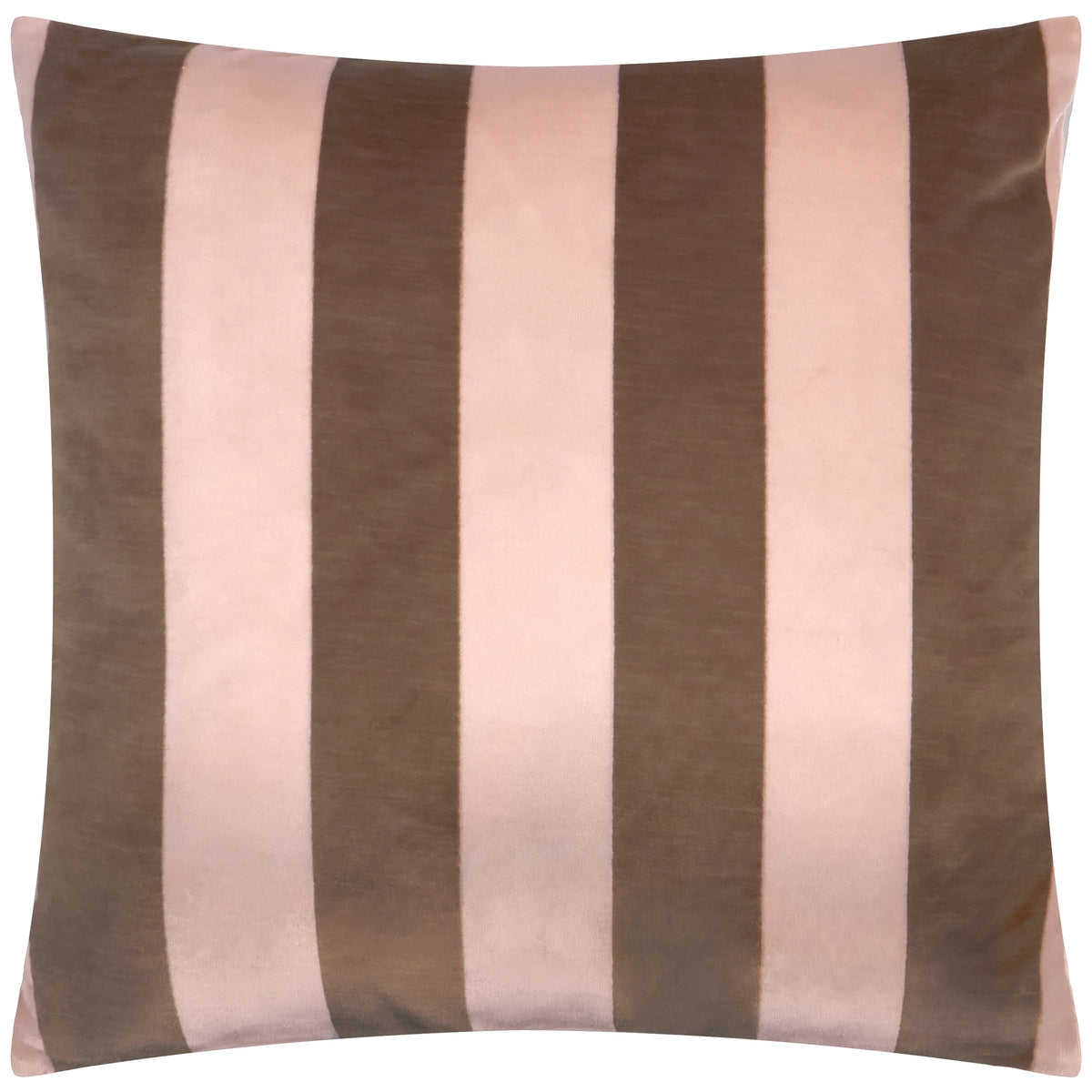 The Ultimate Stripe Jacquard Cushion - Berry Brownie