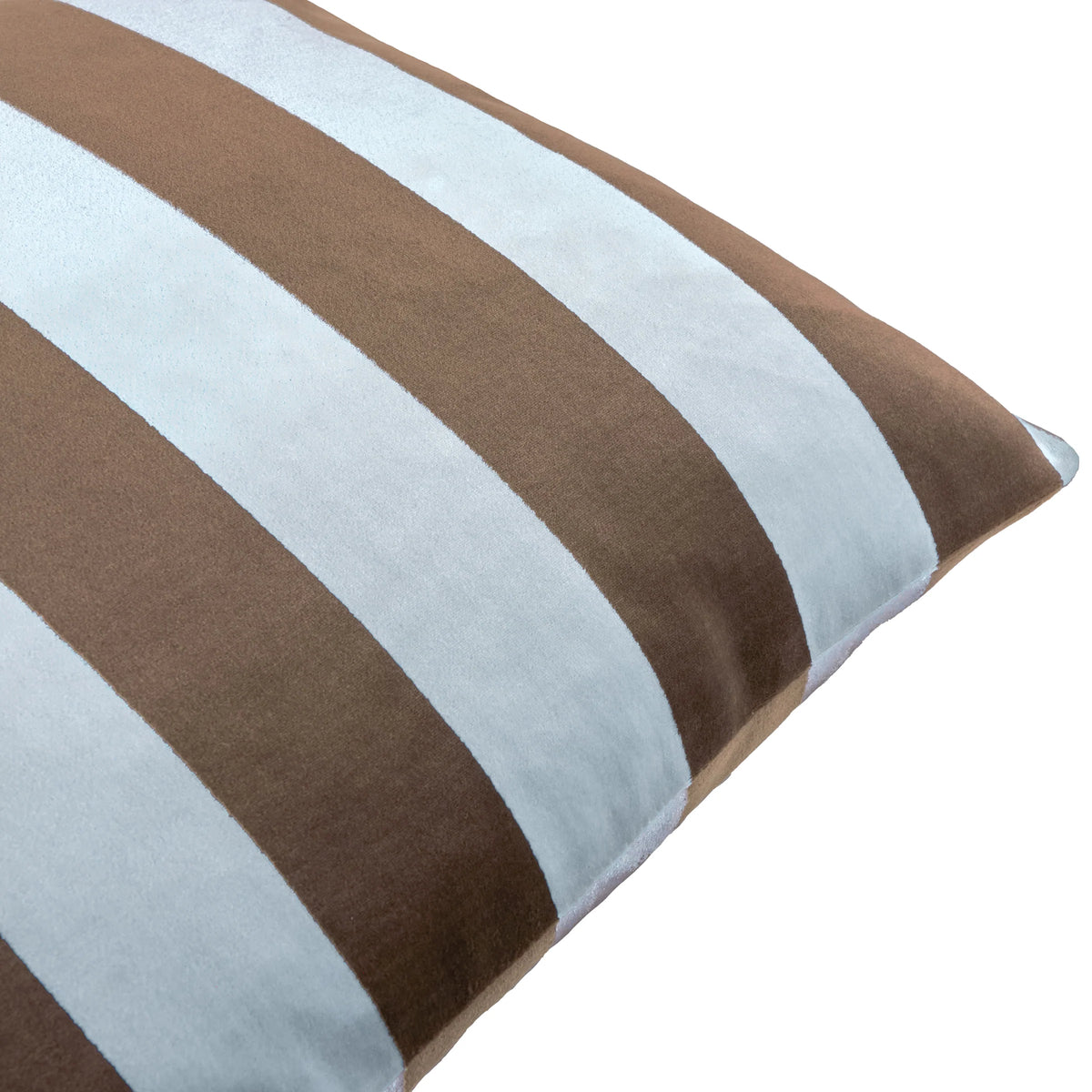 The Ultimate Stripe Jacquard Cushion - Blueberry Muffin