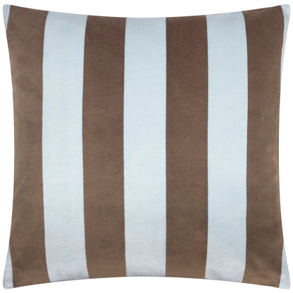The Ultimate Stripe Jacquard Cushion - Blueberry Muffin