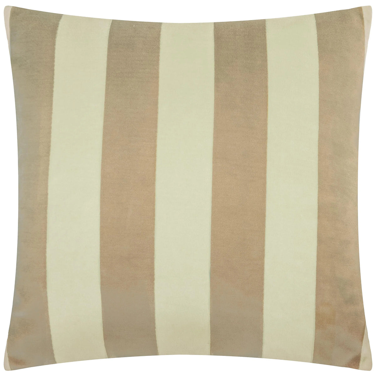 The Ultimate Stripe Jacquard Cushion - Green Tea