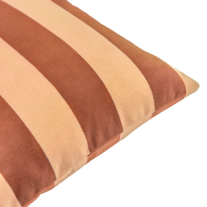 The Ultimate Stripe Jacquard Cushion - Pumpkin Spice