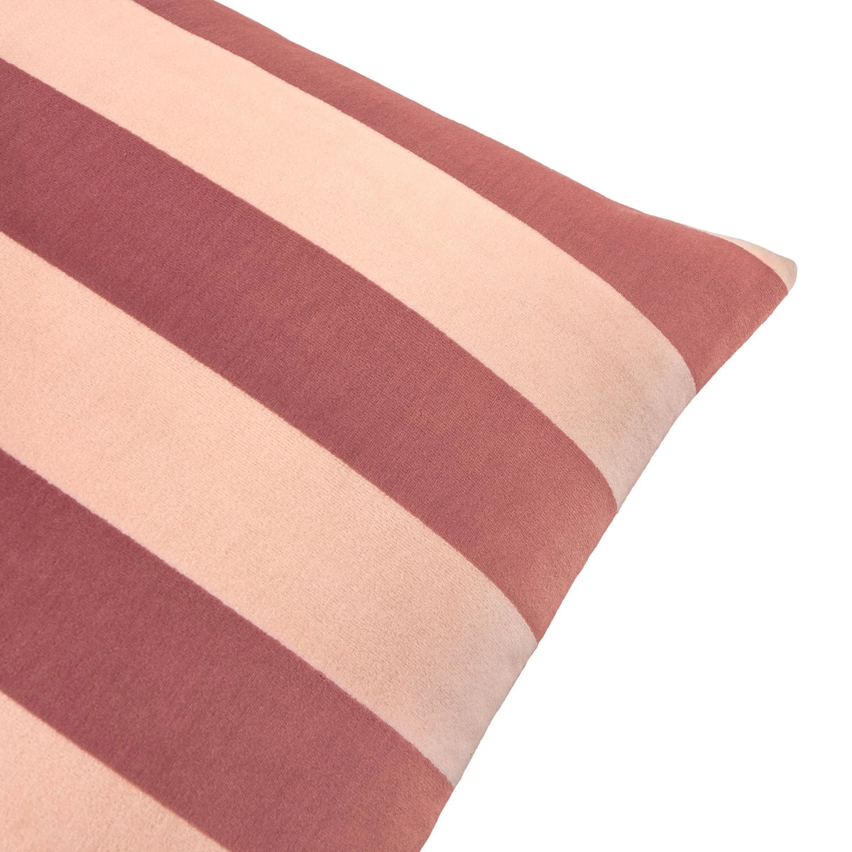 The Ultimate Stripe Jacquard Cushion - Raspberry Smoothie
