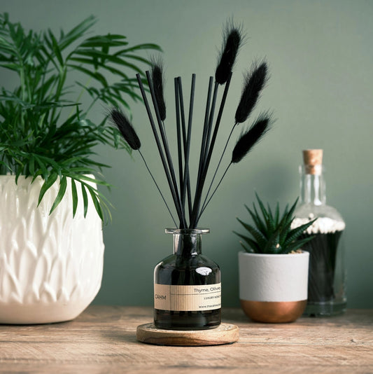 CAHM Thyme Olive and Bergamot Black Reed Diffuser
