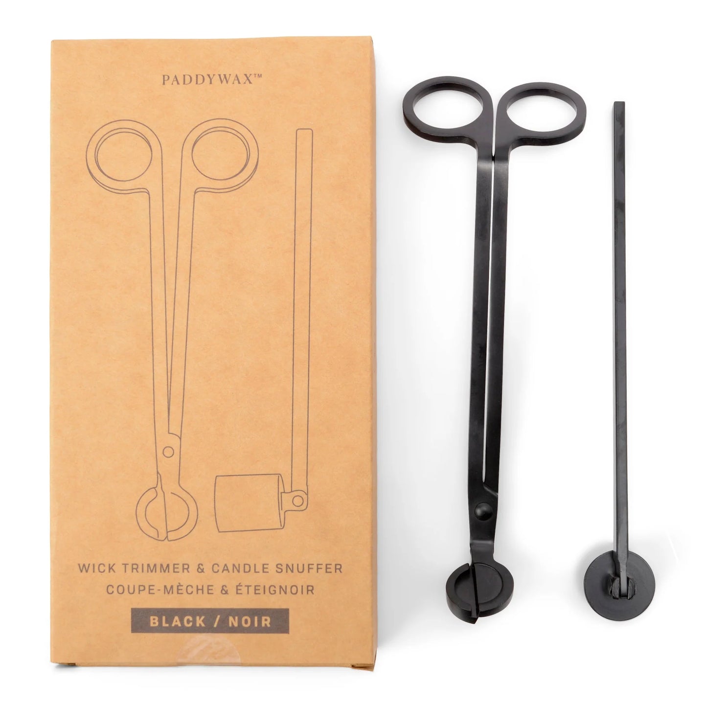 Matte Black Candle Snuffer & Snuffer Gift Set