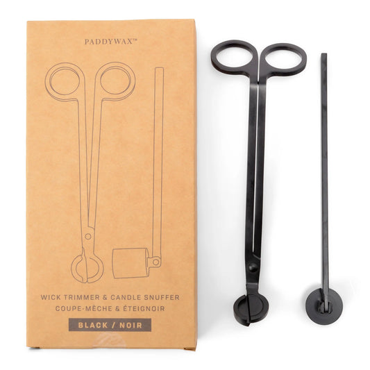 Matte Black Candle Snuffer & Snuffer Gift Set