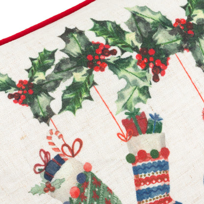 Winter Warmers Printed Rectangular Cushion