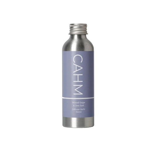 CAHM Wood Sage & Sea Salt Luxury Reed Diffuser Refill 150ml